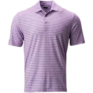Greg Norman Men's ML75 Stretch Print Golf Polo