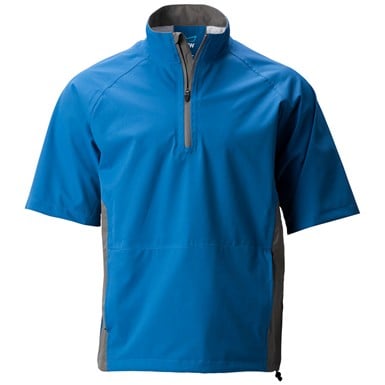 TGW Men's Waterproof Short Sleeve Golf Rain Pullover