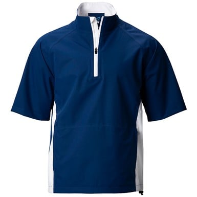 TGW Men's Waterproof Short Sleeve Golf Rain Pullover