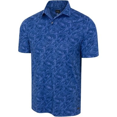 Greg Norman Men's Deep Dive Stretch Golf Polo