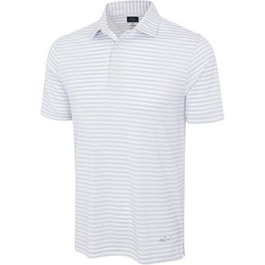 Greg Norman Men's ML75 Microlux Stripe Golf Polo