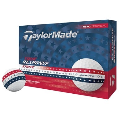 TaylorMade 2025 Tour Response Stripe USA Golf Ball