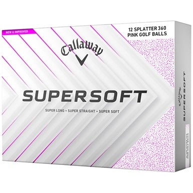 Callaway 2025 SuperSoft Splatter Golf Ball