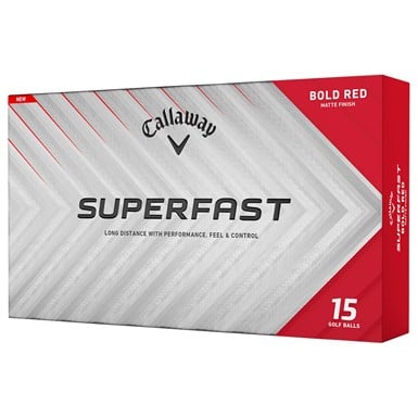 Callaway 2025 SuperFast Bold 15-Ball Pack