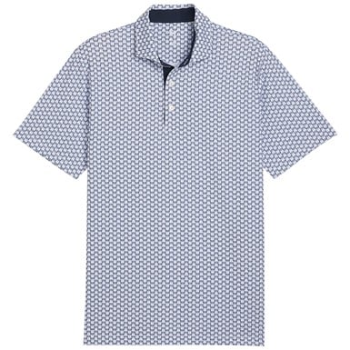 Puma Mens MATTR Lotus Print Golf Polo
