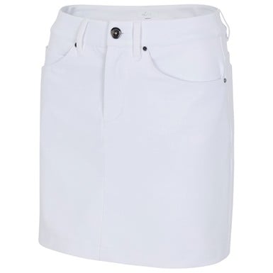 Greg Norman Womens 17in Stretch Solid Golf Skort