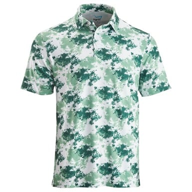 TGW Mens Tie-Dye Golf Polo
