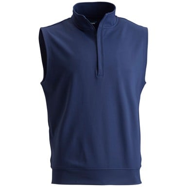 TGW Mens Solid Midweight 1/4 Zip Golf Vest