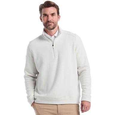 Callaway Mens Waffle1/4 Zip Golf Pullover
