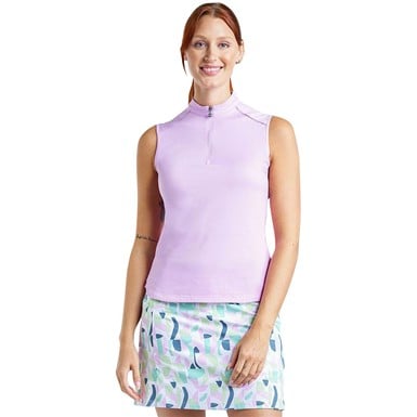 Nivo Women's Naomi II Sleeveless Mock Golf Top