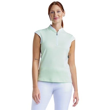 Nivo Women's Sara Sleeveless Mock Golf Top