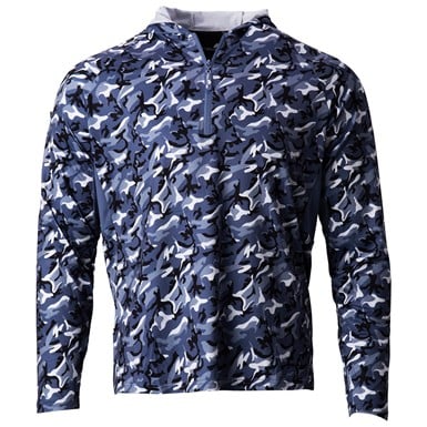 The Weather Co Men's Lightweight Camo Golf Hoodie