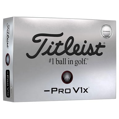 Titleist Pro V1x Left Dash Performance Prior Generation Golf Balls