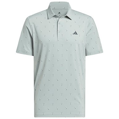 adidas Mens Ult 365 Geometric Print Golf Polo
