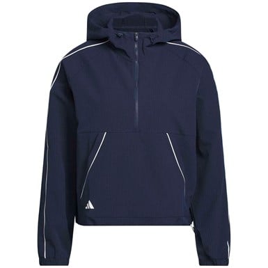 adidas Womens Ultimate365 Seersucker 1/4 Zip Golf Rain Jacket