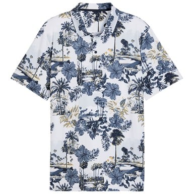 Puma Mens Cloudspun Palm Golf Polo