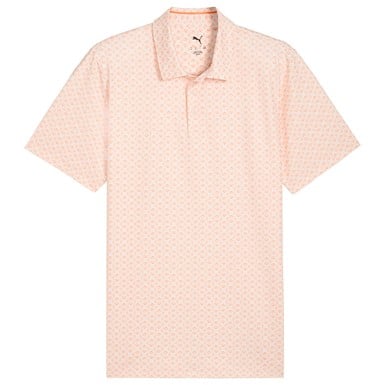 Puma Mens MATTR Scallop Golf Polo