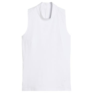 Puma Womens Nylon Sport Sleeveless Golf Mock