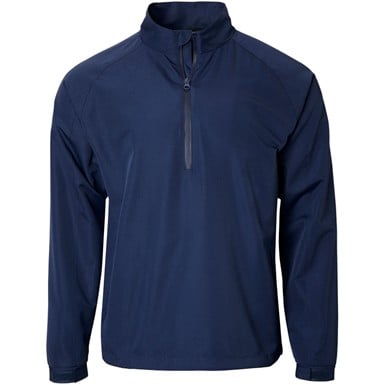 TGW Mens Packable Vapor Long Sleeve Golf Rain Pullover