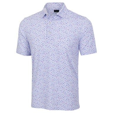 Greg Norman Mens ML75 Tee Time Getaway Golf Polo