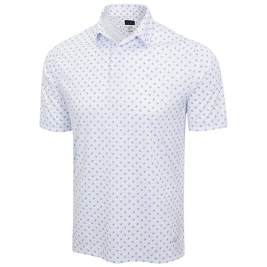 Greg Norman Men's ML75 Microlux Fore Golf Polo