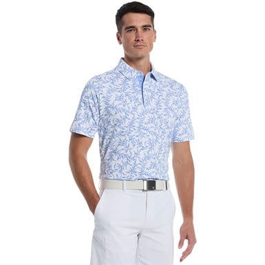Callaway Mens Chev Botanical Golf Polo