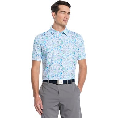 Callaway Nautical Conversation Golf Polo