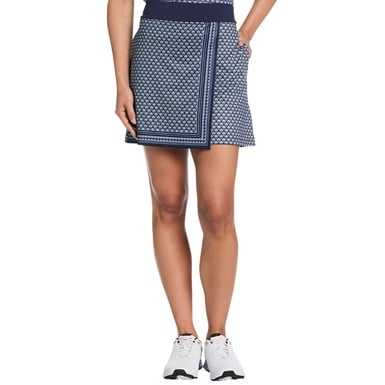 Callaway Womens Sleeveless Scarf Geo Rib Collar Polo