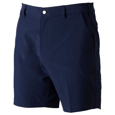 TGW Mens Flat Front Stretch Waist Performance 7in Golf Shorts