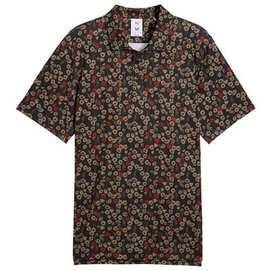 Puma Mens X Volition Poppy Golf Polo