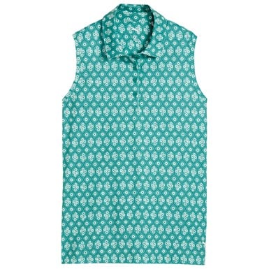 Puma Women's Poms Sleeveless Golf Polo