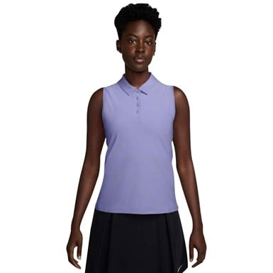NIKE Womens Victory Sleeveless Golf Polo - Discontinued Style