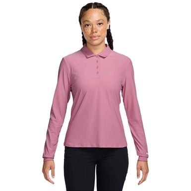 NIKE Womens Victory Long Sleeve Golf Polo - Discontinued Style