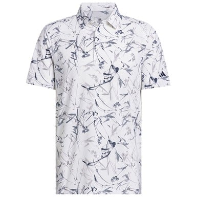 adidas Mens Ultimate365 Mesh Climacool Printed Golf Polo