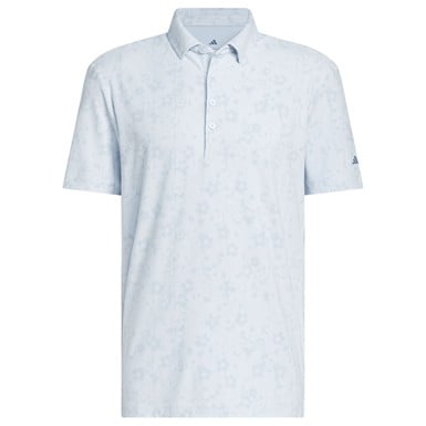 adidas Men's Ultimate365+ Climacool Butterspun Mighty Blossom Printed Golf Polo