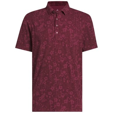 adidas Men's Ultimate365+ Climacool Butterspun Mighty Blossom Printed Golf Polo