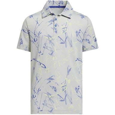 adidas Junior Climacool Mesh Printed Golf Polo