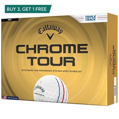 Callaway 2026 Chrome Tour Triple Track Golf Ball