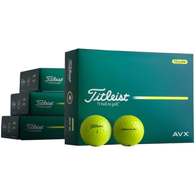 Titleist AVX Loyalty 3 Dozen + 1 Free Dozen Golf Balls