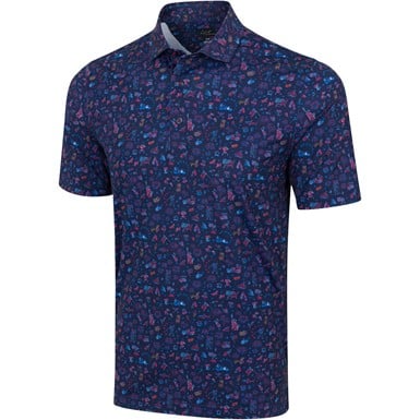 Greg Norman Mens ML75 American Dream Golf Polo