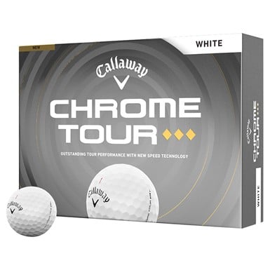 Callaway 2026 Chrome Tour Triple Diamond Personalized White Golf Balls
