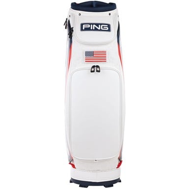 PING Tour Red White and Golf Staff Bag