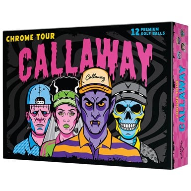 Callaway Chrome Tour Halloween L.E. Golf Balls