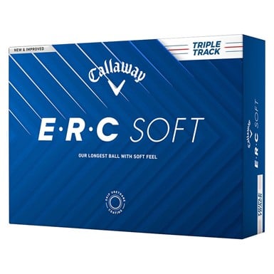 Callaway 2025 ERC Soft Triple Track Personalized/Logo White Golf Ball