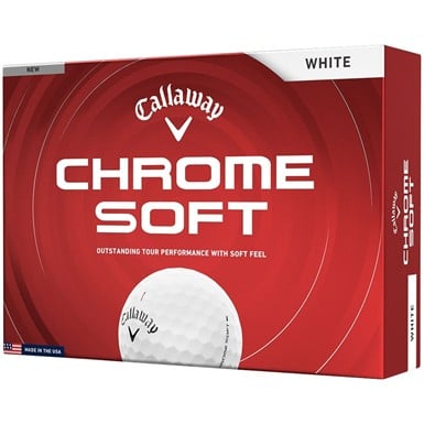 Callaway 2026 Chrome Soft Personalized/Logo White Golf Ball