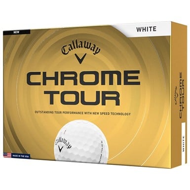 Callaway 2026 Chrome Tour Personalized/Logo White Golf Ball