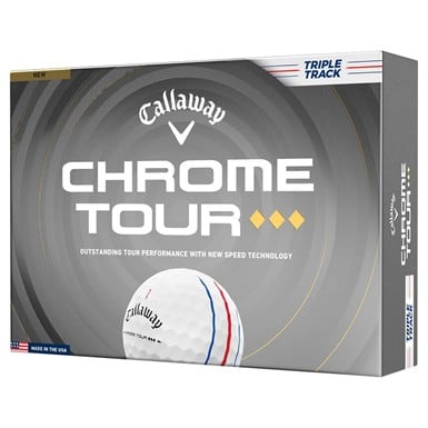 Callaway 2026 Chrome Tour Triple Diamond Triple Track Personalize/Logo Golf Ball