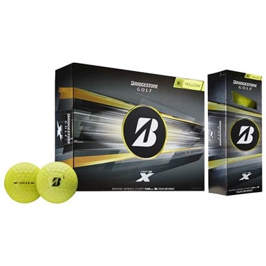 Bridgestone 2026 Tour B X Personalized/Logo Yellow Golf Ball