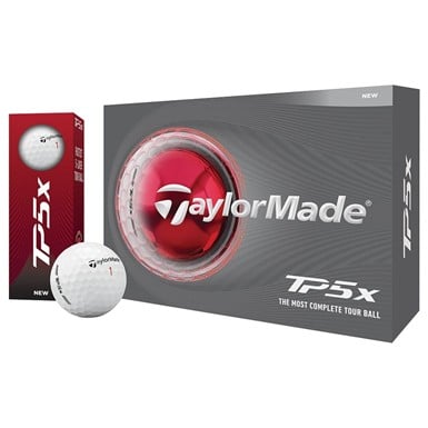 TaylorMade 2026 TP5x Personalized/Logo White Golf Ball