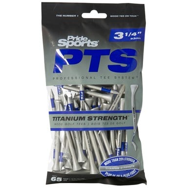 PTS Titanium Strength Golf Tees